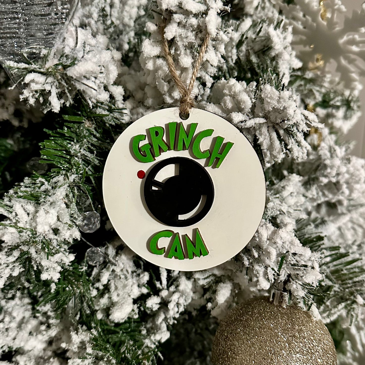 Grinch Cam Ornament