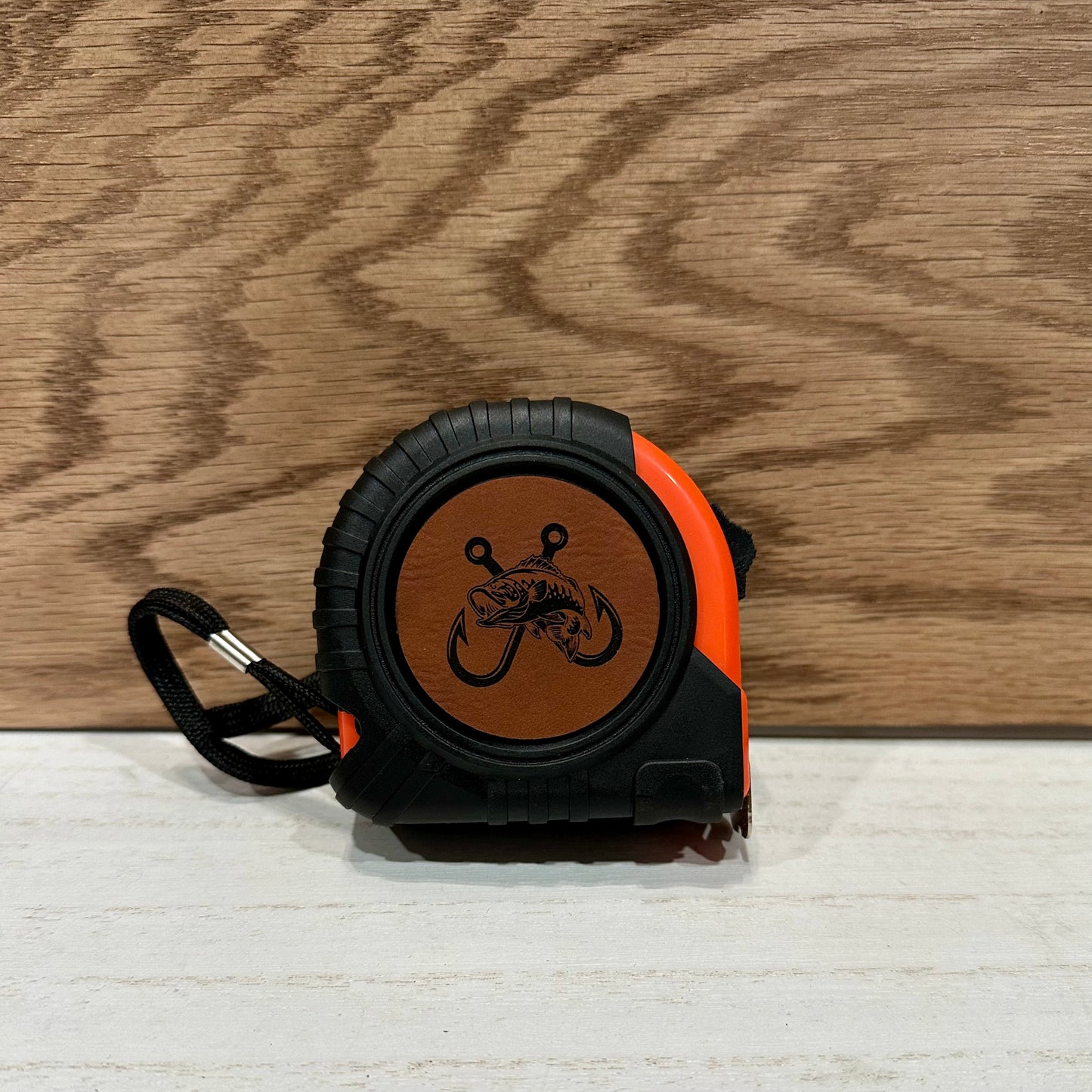 Tape Measure with laser-engraved insert